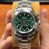 Daytona Silver Green Dial - GodTierMods